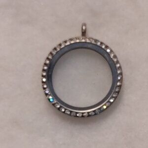 Large Silver Locket